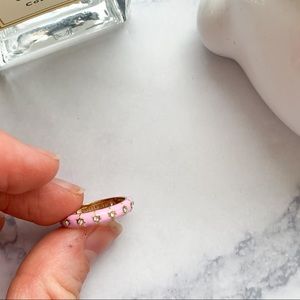 BaubleBar - Pink Ring Size 7